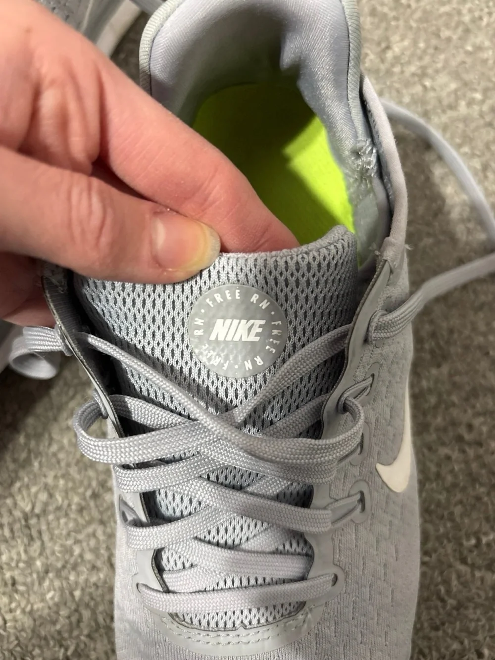 Nike Grey Run Swift Sneakers